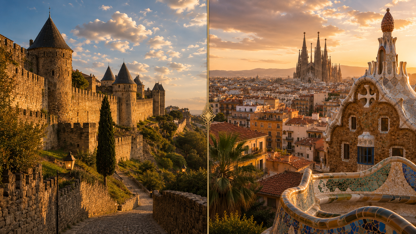 Barcelone et le sud de la France — destinations du voyage scolaire